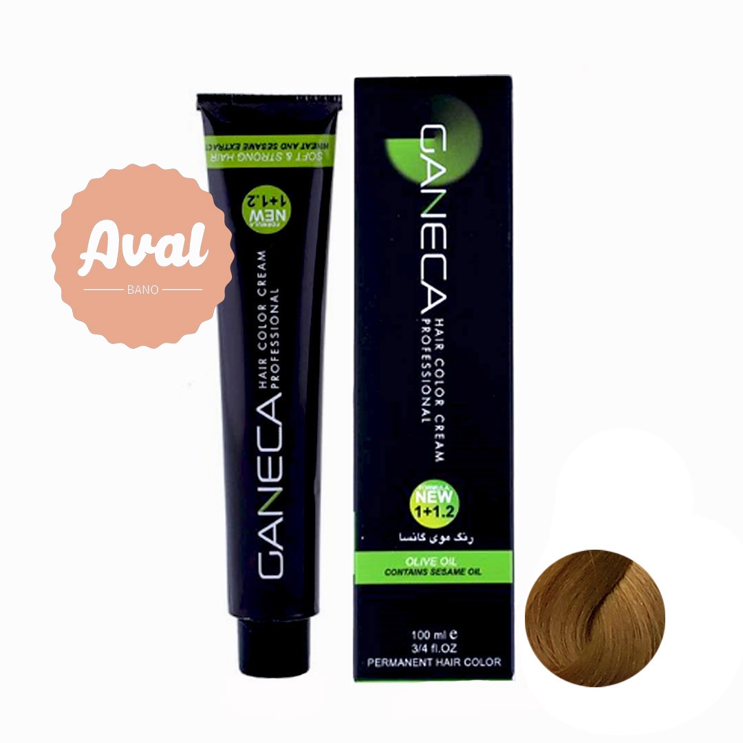 رنگ مو دائمی، کد G6 بلوند طلایی تیره، برند گانسا (Gansa)