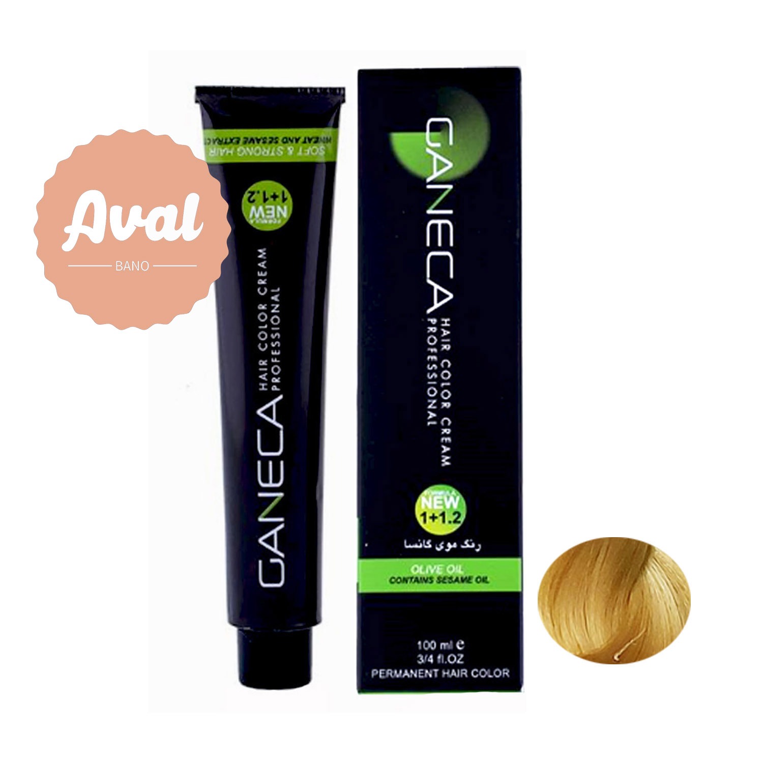 رنگ مو گانسا G9 بلوند طلایی خیلی روشن