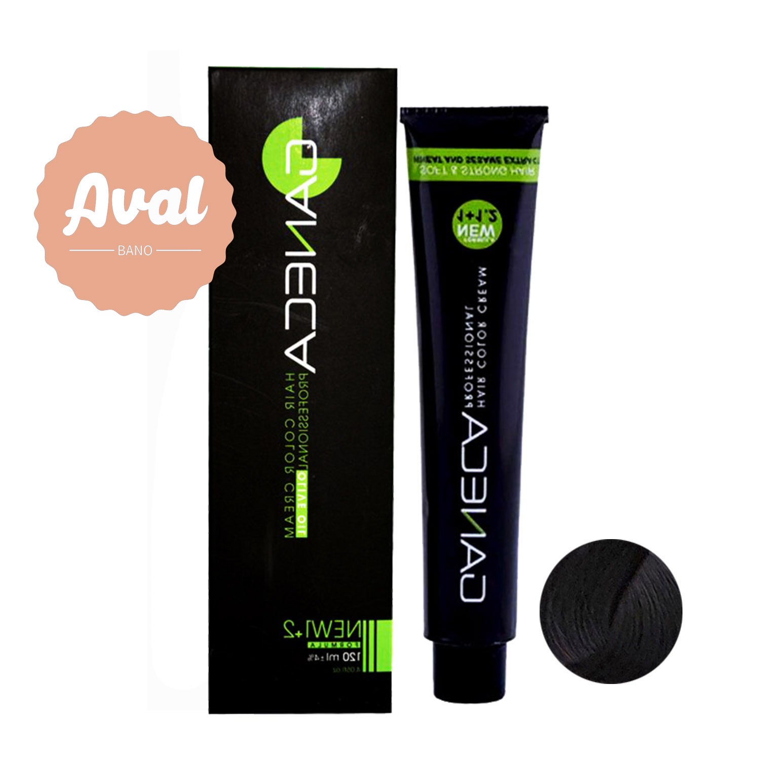 رنگ مو گانسا N2 قهوه ای تیره