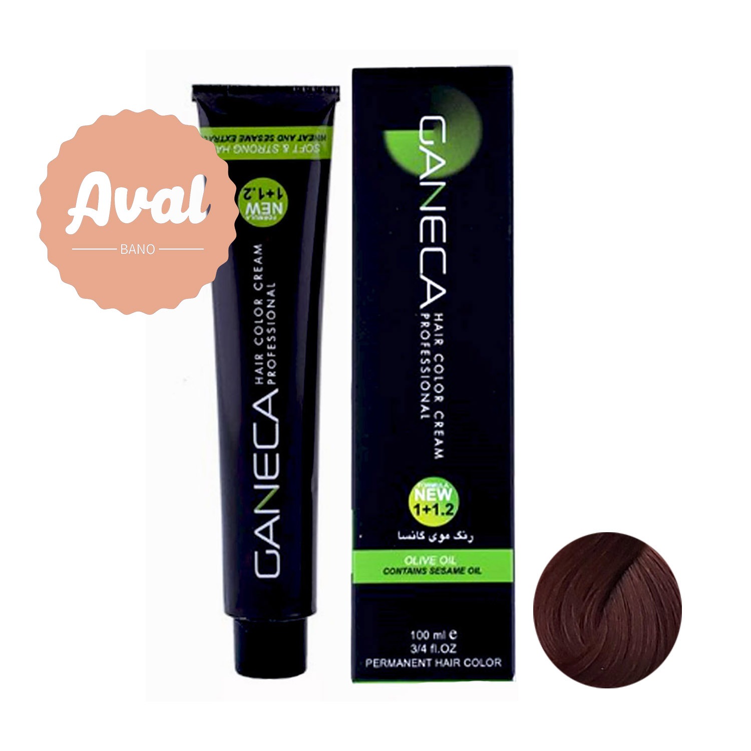 رنگ مو گانسا TL6 بلوند تنباکویی تیره